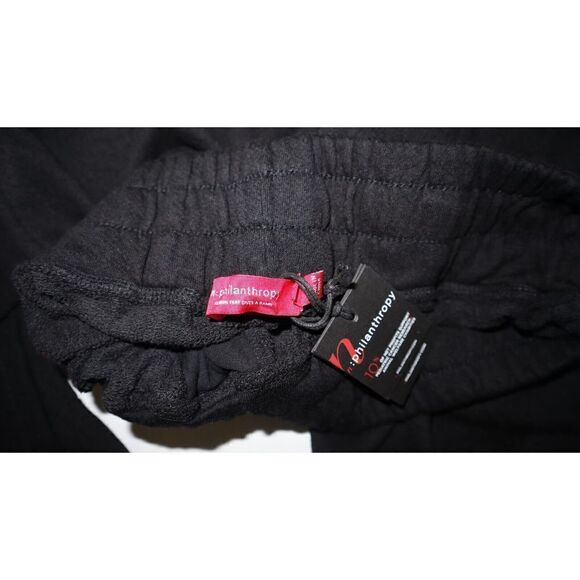 n:philanthropy Women's Sz S Black Slit Hem Ankle Stretch Pants $120 - Picture 11 of 13